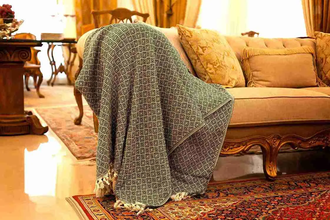 sofa shawl Mehro color